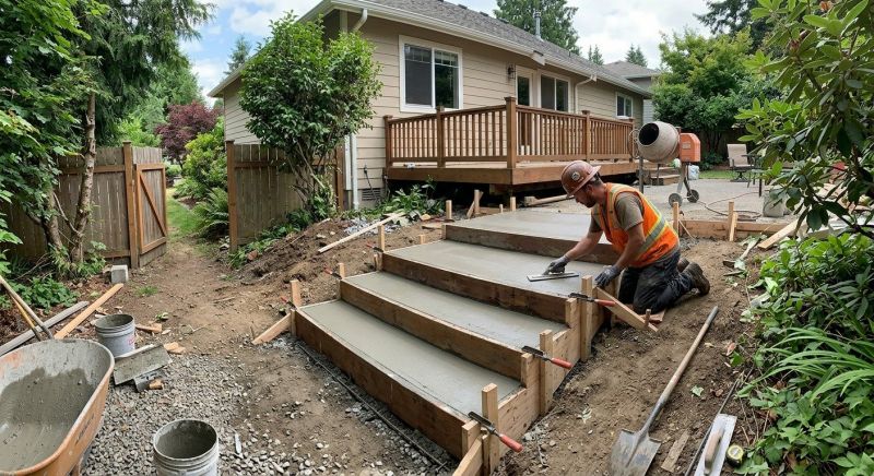 Concrete Steps Replacement in Salt Lake City, UT