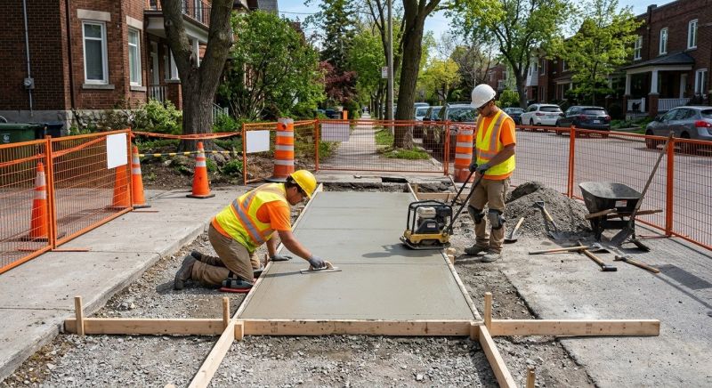 Sidewalk Enlargement in Fort Collins, CO